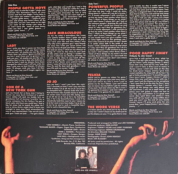 Gino Vannelli - Powerful People - LP