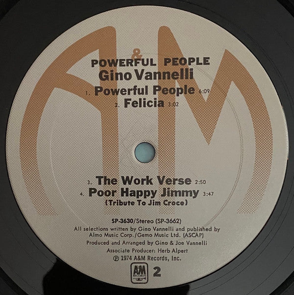 Gino Vannelli - Powerful People - LP
