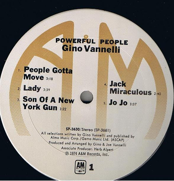 Gino Vannelli - Powerful People - LP