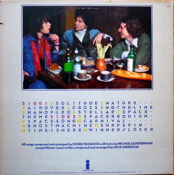 Stomu Yamash'ta / Steve Winwood / Michael Shrieve - Go - LP