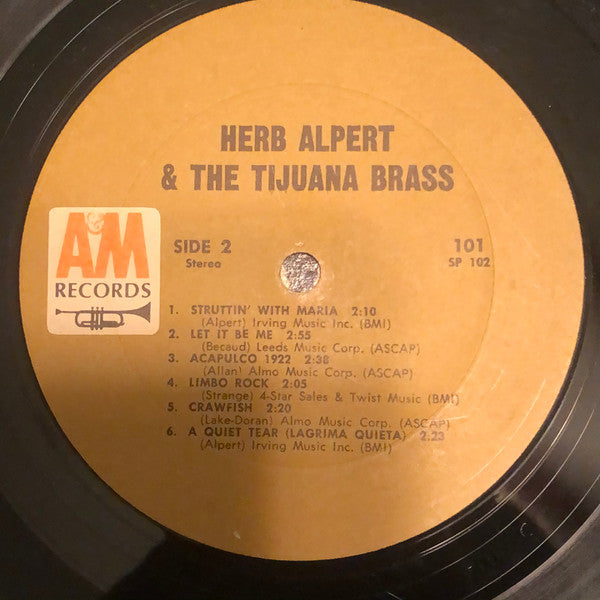 Herb Alpert & The Tijuana Brass - The Lonely Bull - LP