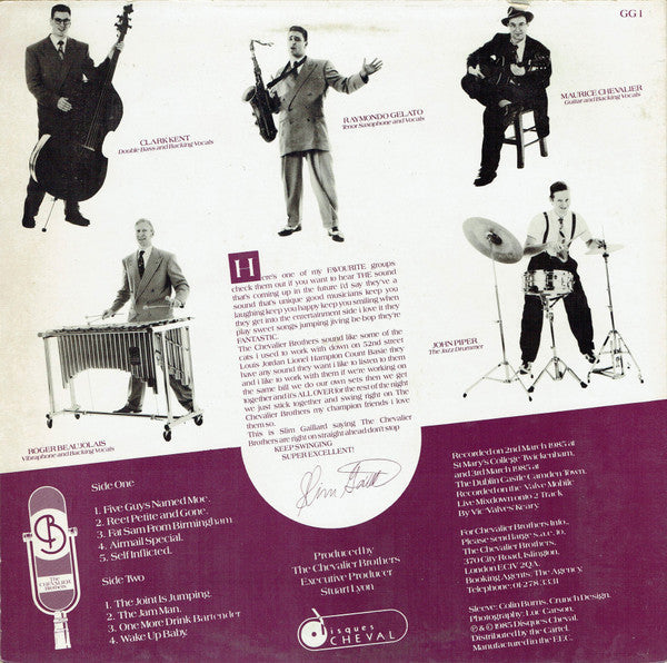 The Chevalier Brothers - Live And Jumping - LP