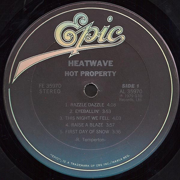 Heatwave - Hot Property - LP