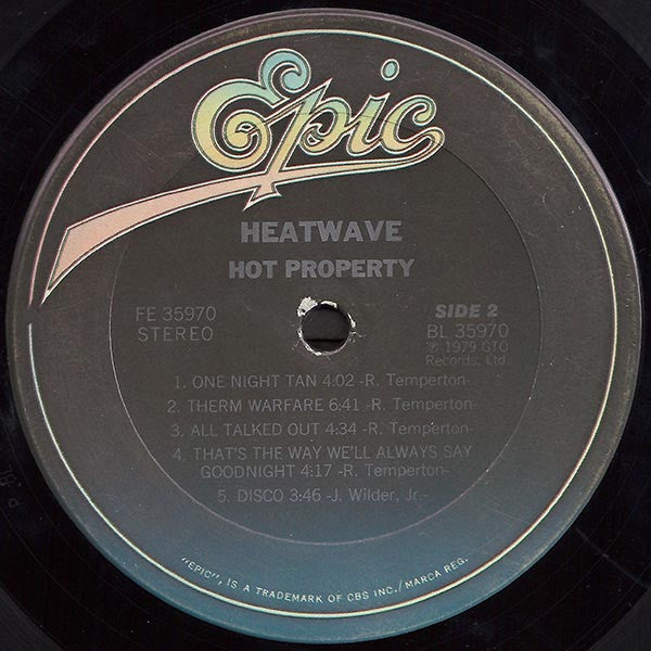 Heatwave - Hot Property - LP