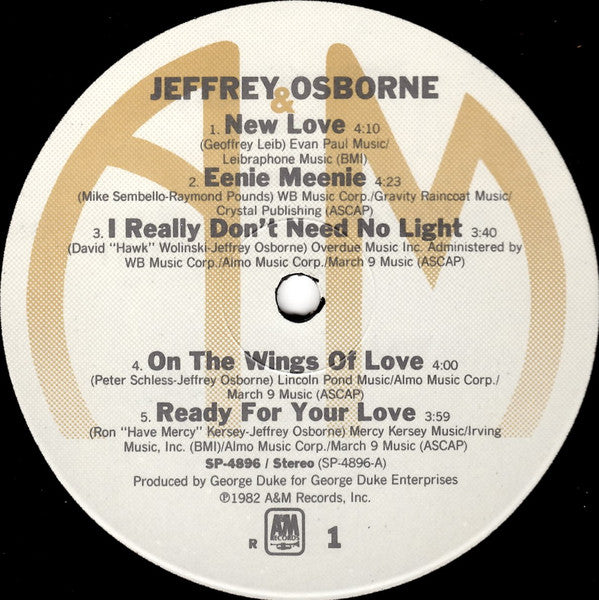 Jeffrey Osborne - Jeffrey Osborne - LP