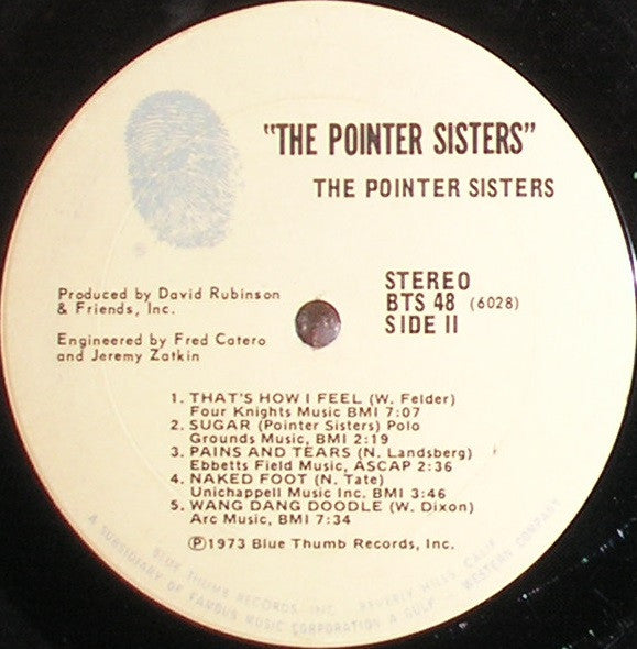 The Pointer Sisters* - The Pointer Sisters - LP