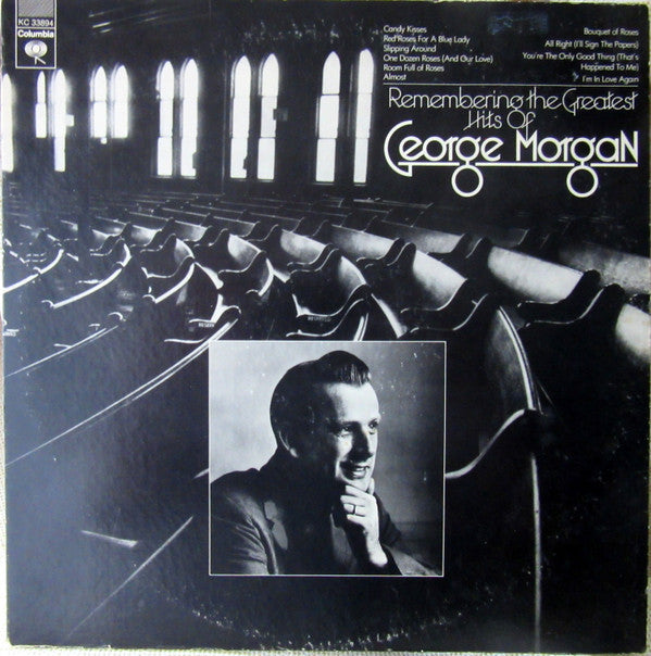 George Morgan  - Remembering The Greatest Hits Of - LP