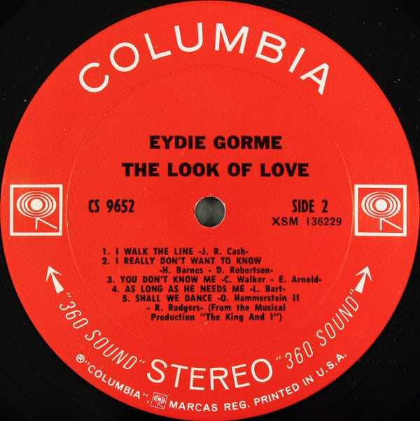 Eydie Gorme* - The Look Of Love - LP