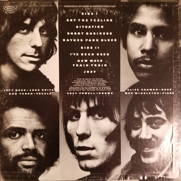 Jeff Beck Group - Rough And Ready - LP