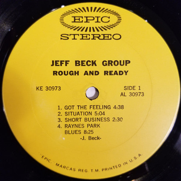 Jeff Beck Group - Rough And Ready - LP
