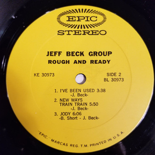 Jeff Beck Group - Rough And Ready - LP