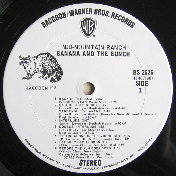 Banana And The Bunch - Mid-Mountain-Ranch - LP