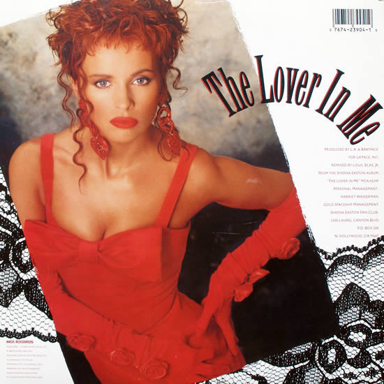 Sheena Easton - The Lover In Me - LP
