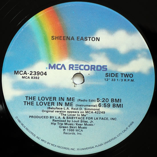 Sheena Easton - The Lover In Me - LP