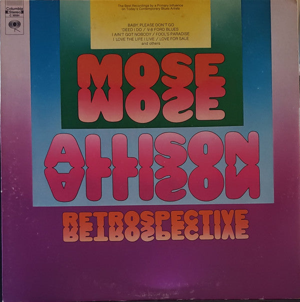 Mose Allison - Retrospective - LP