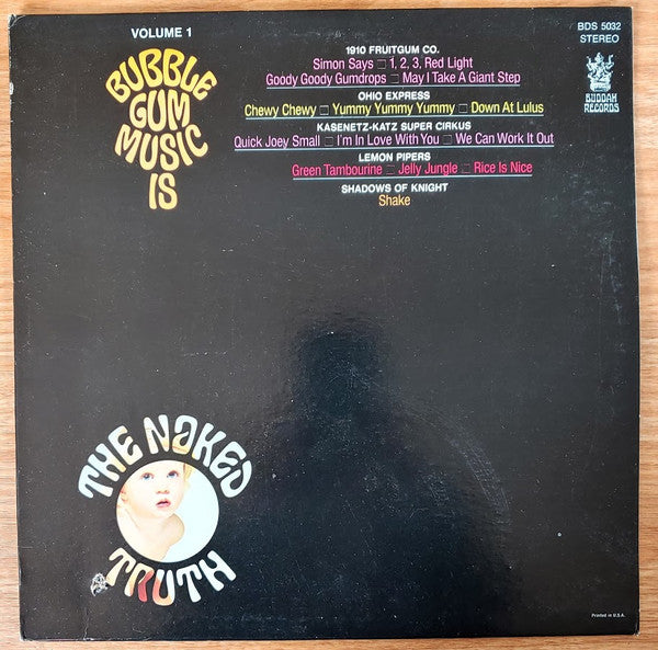 Various - Bubble Gum Music Is The Naked Truth Volume 1 - LP