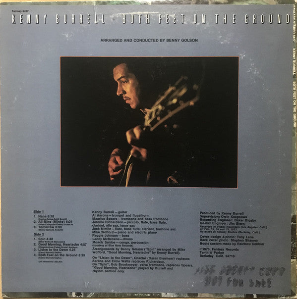 Kenny Burrell - Both Feet On The Ground