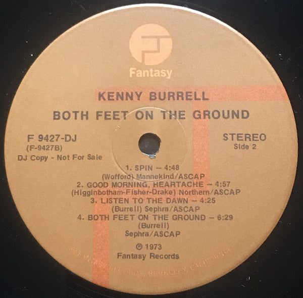 Kenny Burrell - Both Feet On The Ground