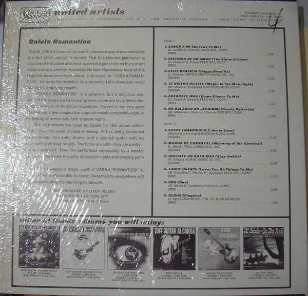Al Caiola - Romantico - LP
