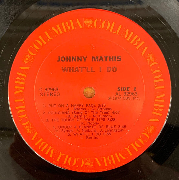 Johnny Mathis - What'll I Do - LP