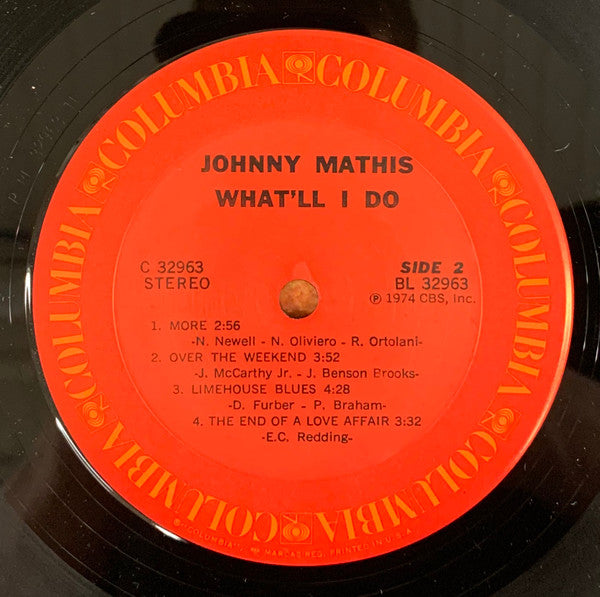 Johnny Mathis - What'll I Do - LP