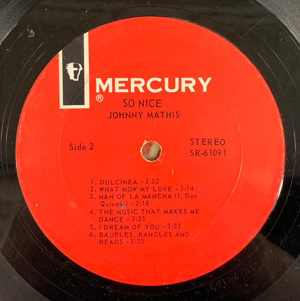 Johnny Mathis - So Nice - LP