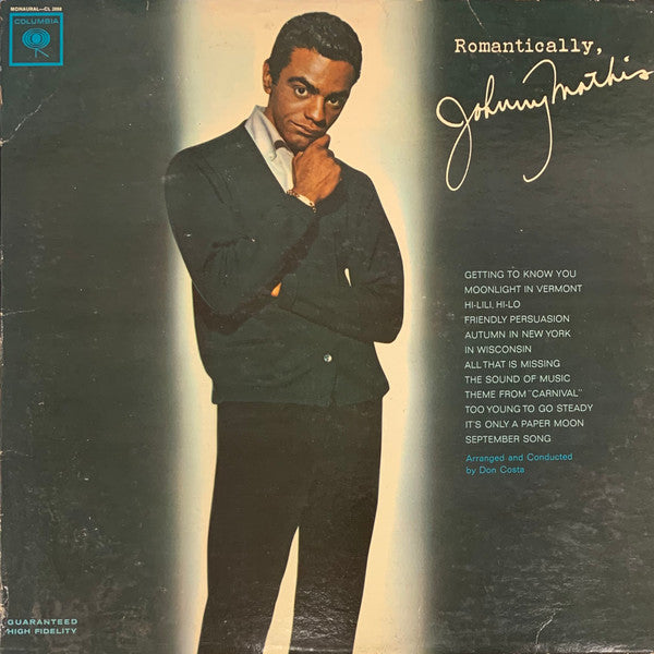 Johnny Mathis - Romantically - LP