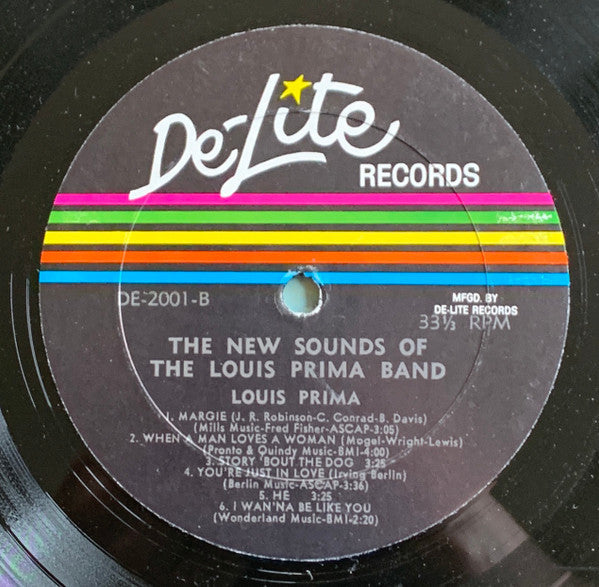 Louis Prima, Sam Butera And The Witnesses, Gia Maione, Little Richie Varola - The New Sounds Of The Louis Prima Show - LP