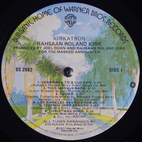 Rahsaan Roland Kirk* - Kirkatron - LP