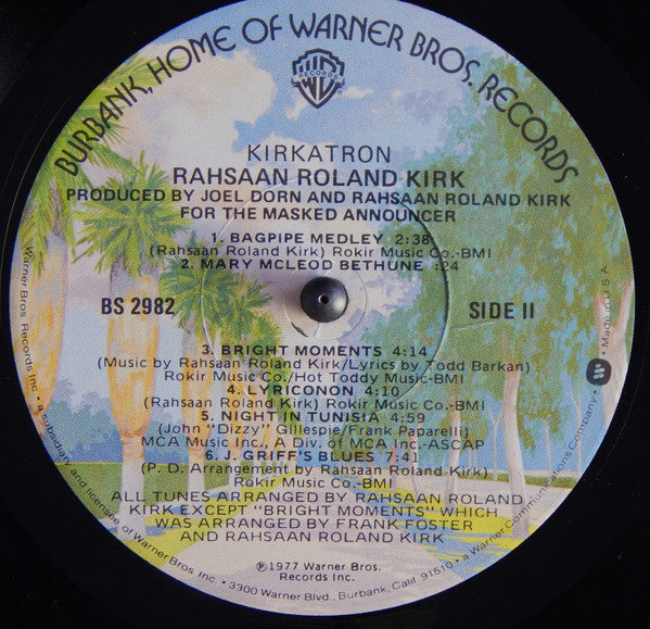Rahsaan Roland Kirk* - Kirkatron - LP