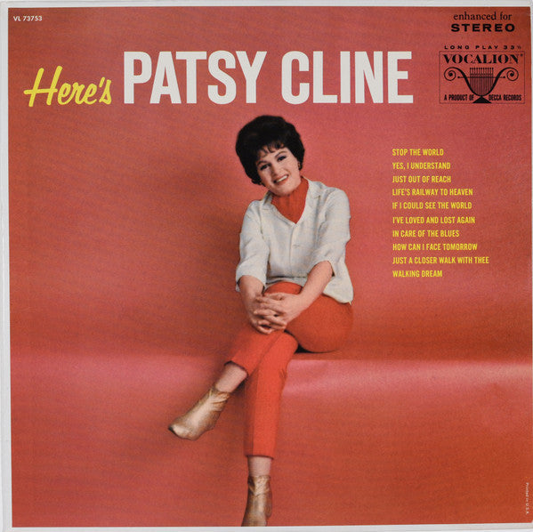 Patsy Cline - Here's Patsy Cline - LP
