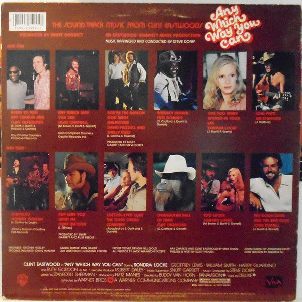 Various - The Sound Track Music From Clint Eastwood's Any Which Way You Can - LP