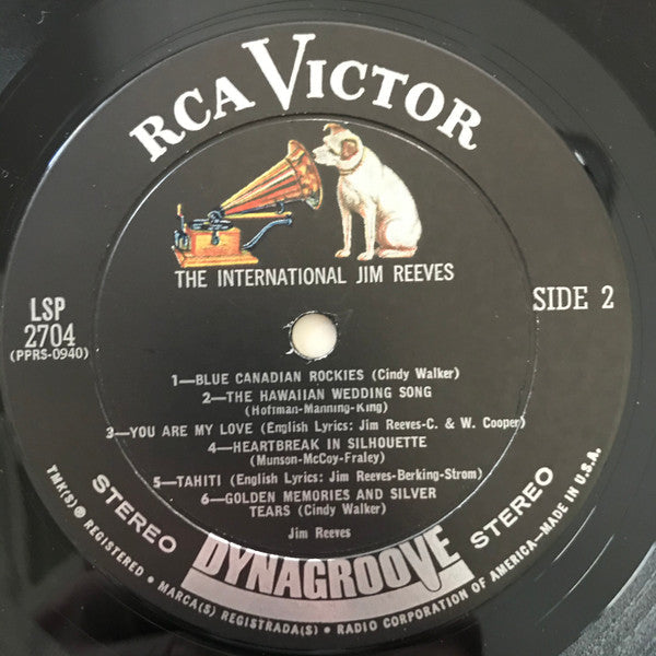 Jim Reeves - The International Jim Reeves - LP