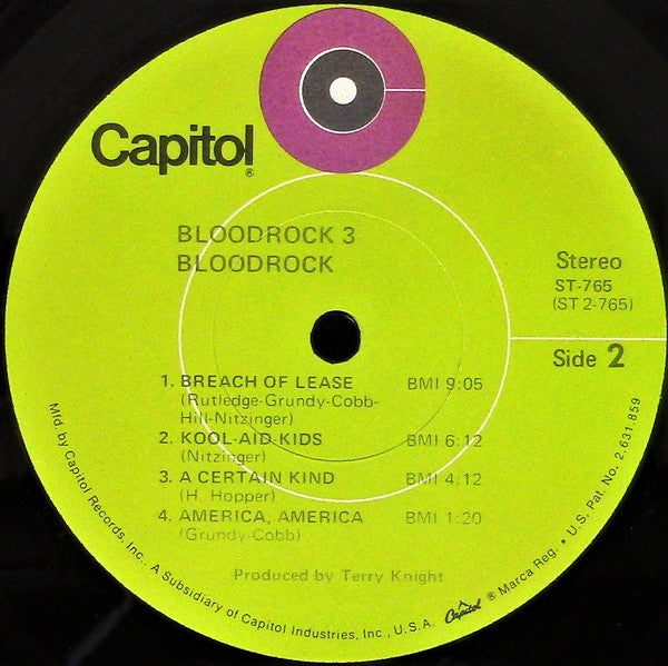 Bloodrock - Bloodrock 3 - LP
