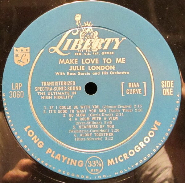 Julie London - Make Love To Me - LP