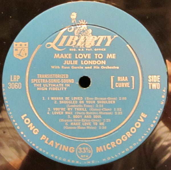 Julie London - Make Love To Me - LP