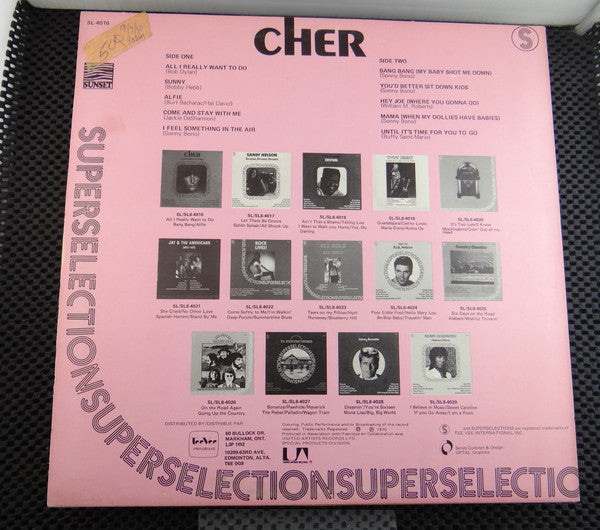 Cher - Golden Hits Of Cher - LP
