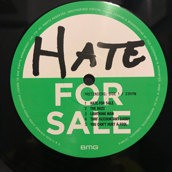 The Pretenders - Hate For Sale