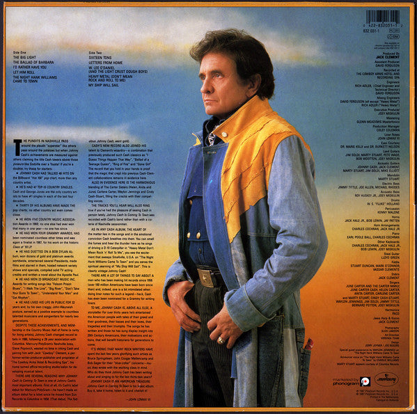 Johnny Cash - Johnny Cash Is Coming To Town - LP