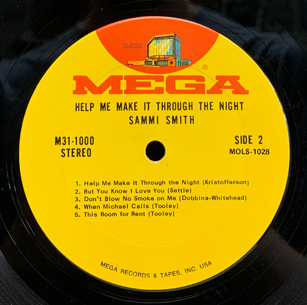 Sammi Smith - Help Me Make It Through The Night - LP