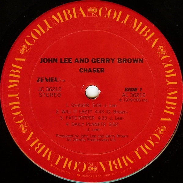 John Lee (3) & Gerry Brown - Chaser - LP