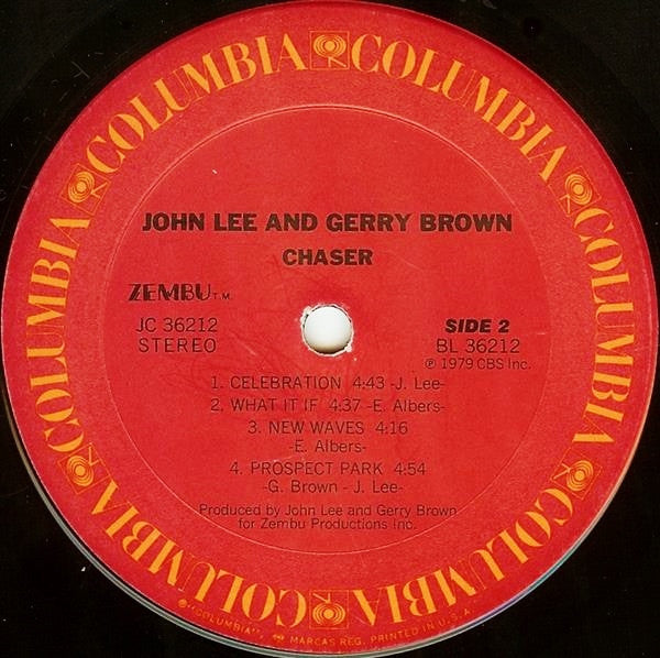 John Lee (3) & Gerry Brown - Chaser - LP