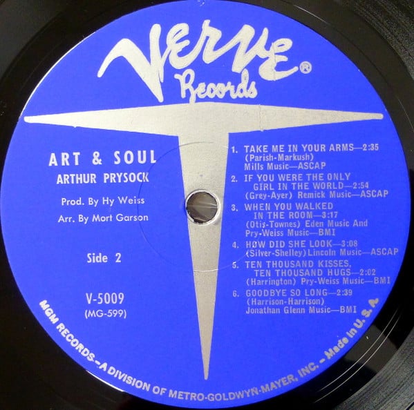 Arthur Prysock - Art & Soul - LP
