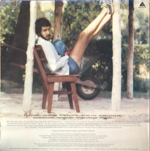 Ben Sidran - Free In America - LP