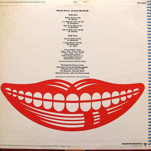 Jimmy McGriff - Black Pearl - LP