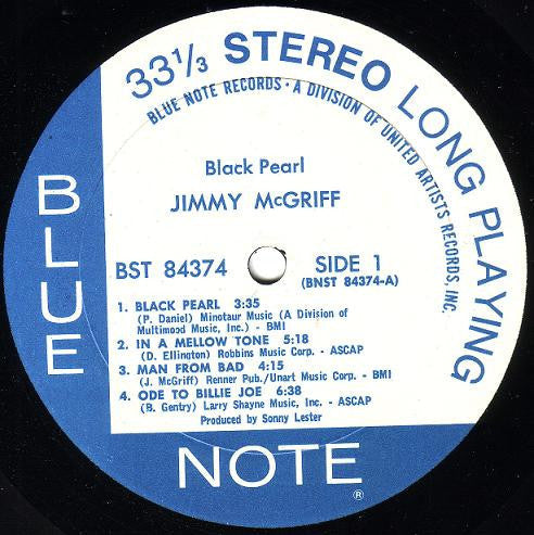 Jimmy McGriff - Black Pearl - LP