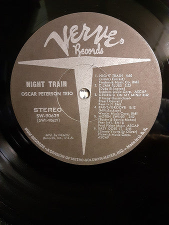 The Oscar Peterson Trio - Night Train - LP