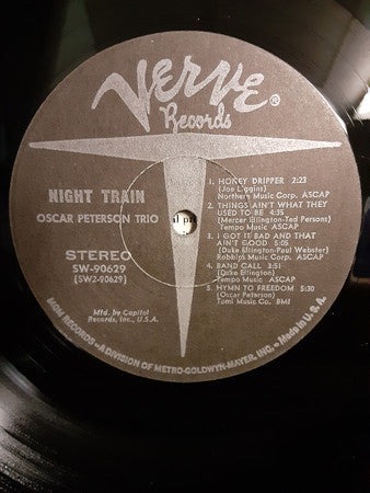 The Oscar Peterson Trio - Night Train - LP
