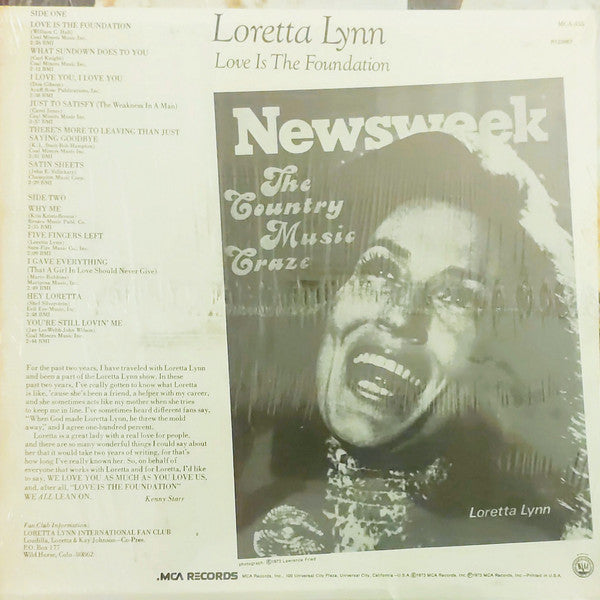 Loretta Lynn - Love Is The Foundation - LP