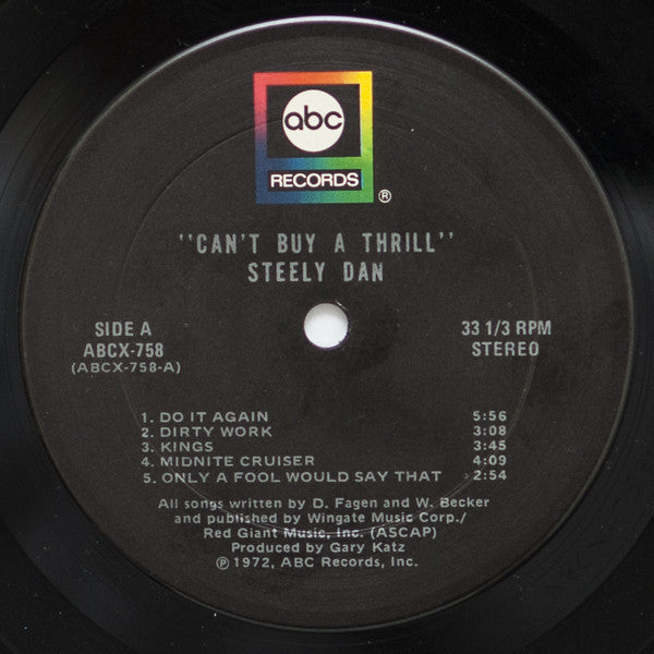 Steely Dan - Can't Buy A Thrill - LP